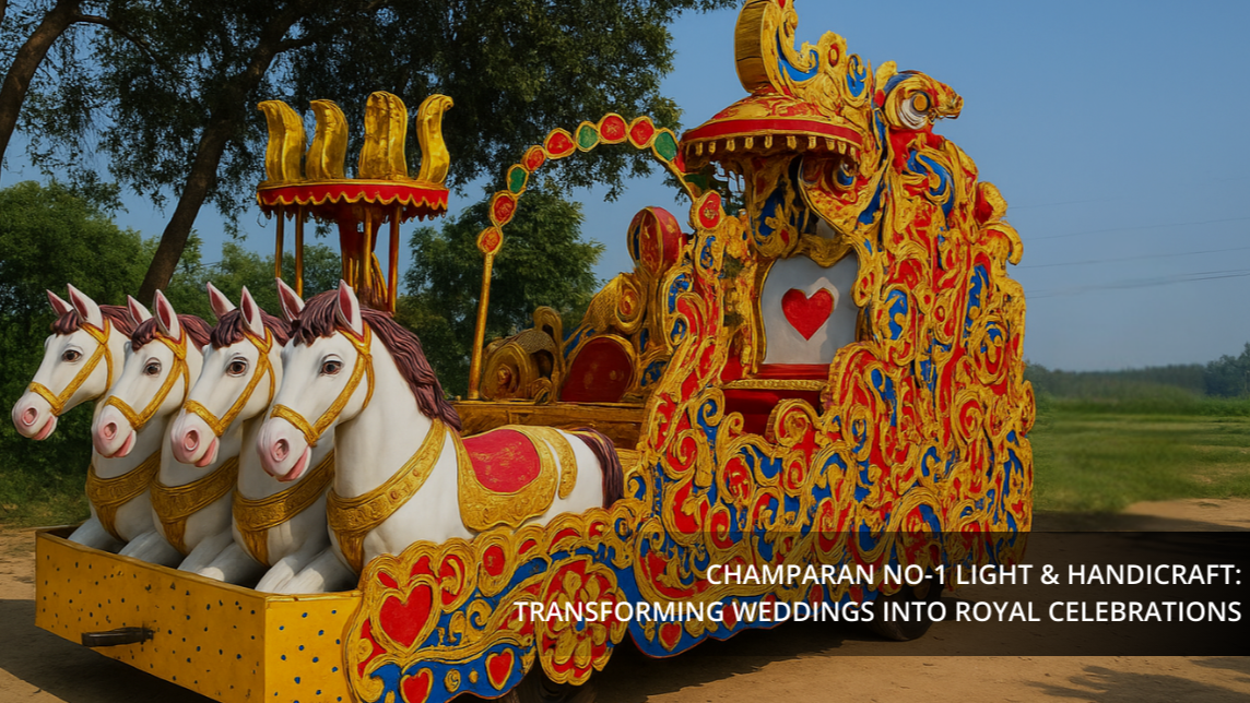 Champaran No-1 Light & Handicraft – Redefining Wedding Grandeur Across India