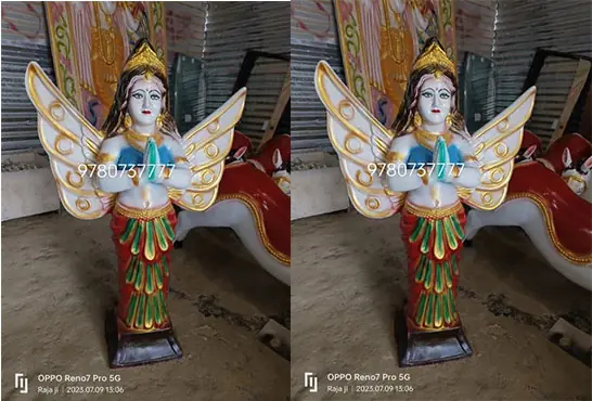 Wedding Pari Statue for wedding decoration and event entrance.